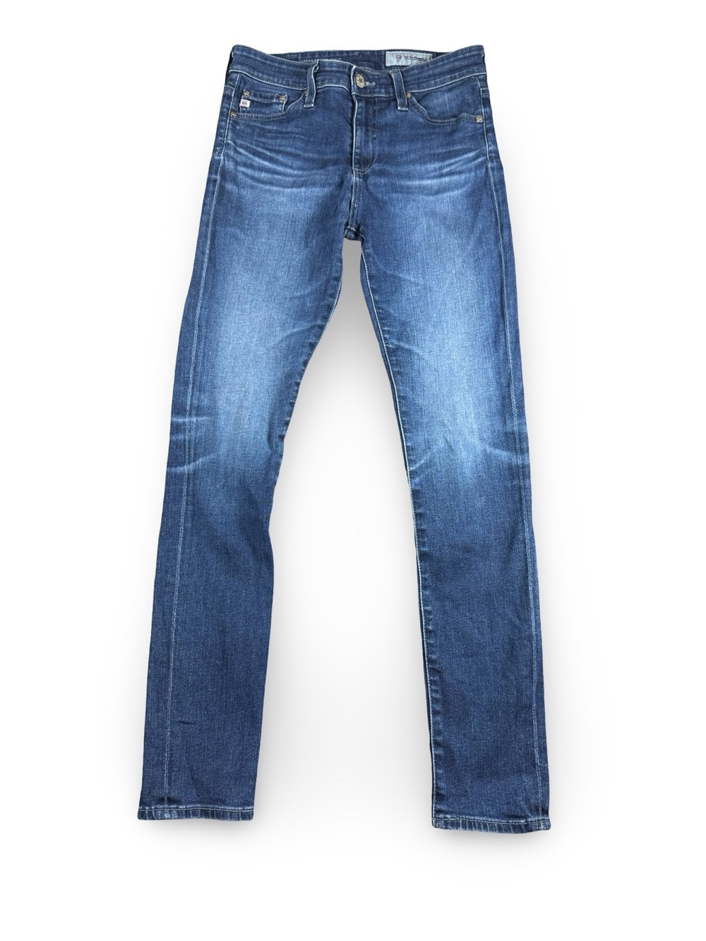 AG The Farrah Skinny Ankle High Rise Jeans 25 Regular - Picture 1 of 16